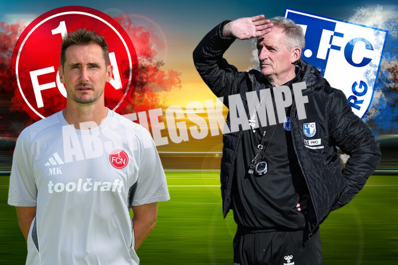 FCN gegen FC Magedeburg