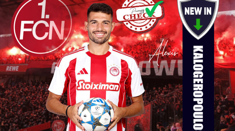 FCN Neuverpflichtung Alexis Kalogeropoulos