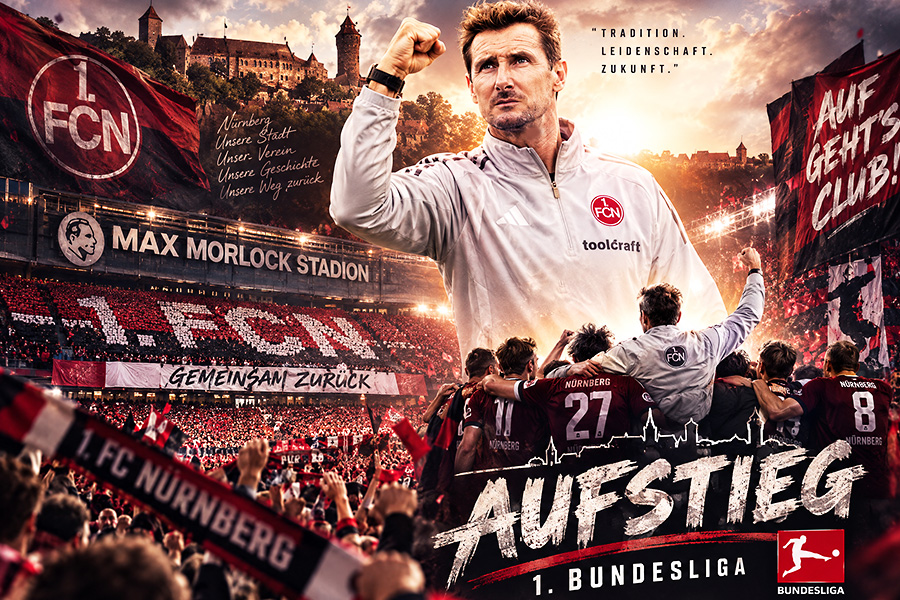 Aufstieg 1. FC Nürnberg