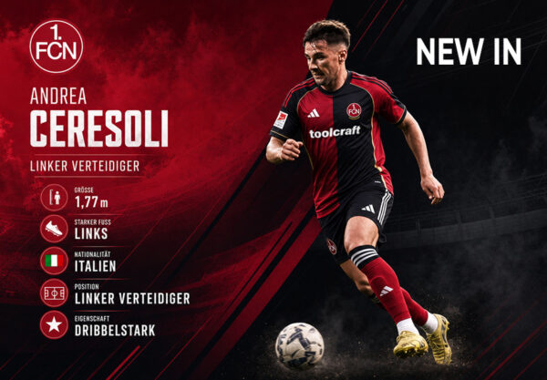 1. FCN Neuzugang Andrea Ceresoli