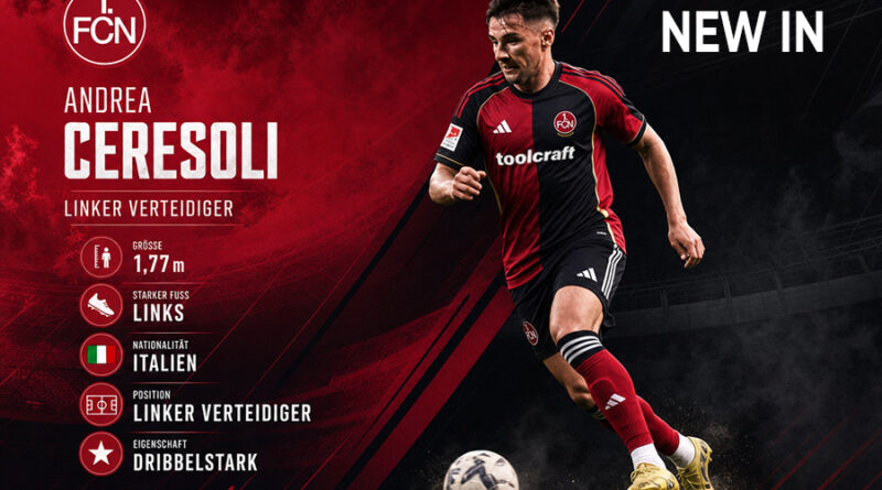 1. FCN Neuzugang Andrea Ceresoli