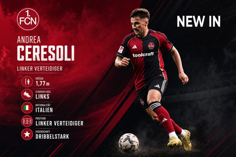 1. FCN Neuzugang Andrea Ceresoli