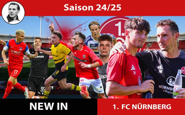 1. FC Nürnberg Team Saison 2024/25