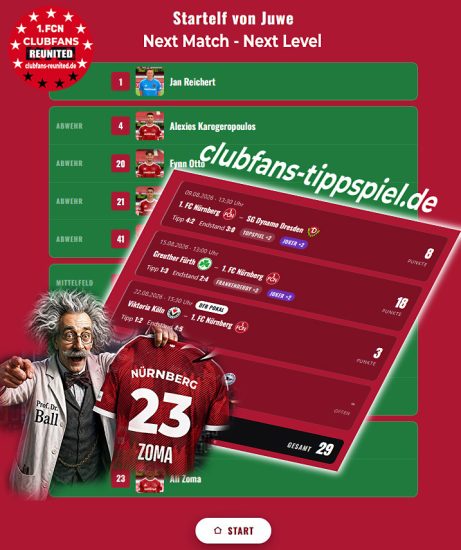 FCN clubfans Tippspiel