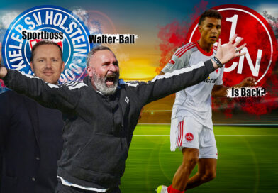 1. FC Nürrnberg gegen Holstein Kiel mit Tim Walter