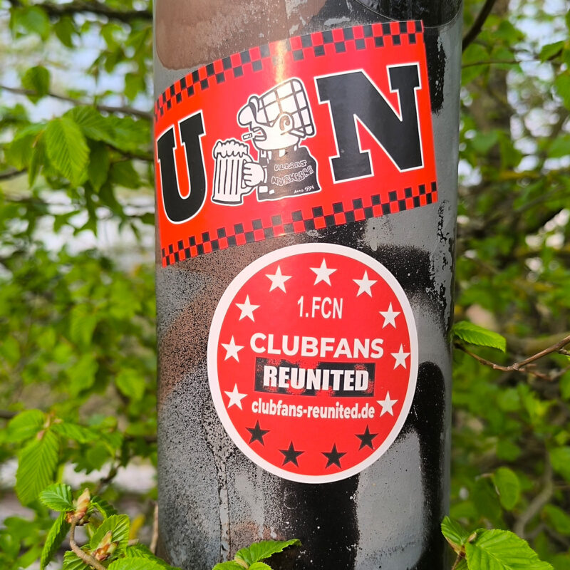 Aufkleber Clubfans Reunited