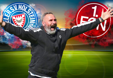 1. FC Nürrnberg gegen Holstein Kiel mit Tim Walter