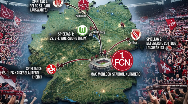 1. FC Nürnberg die nächsten 4 Spiele